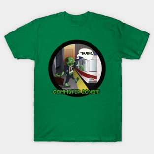 Commuter Zombie (black) T-Shirt